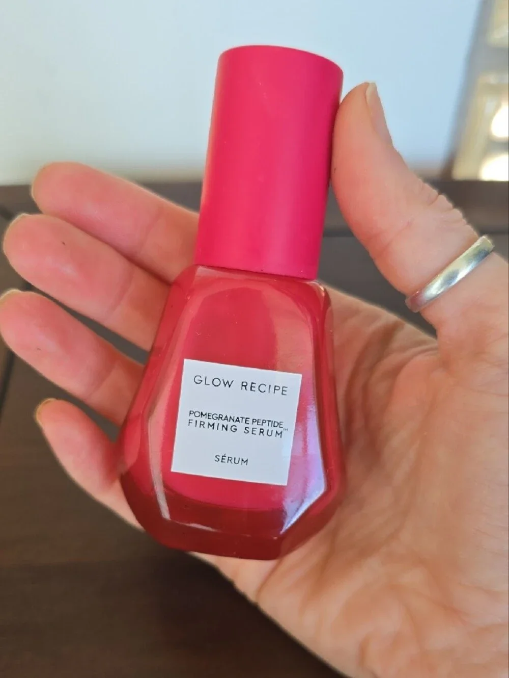 Glow Recipe Pomegranate Peptide Firming Serum - Hot Pink Bottle